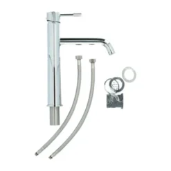 Atlantic Keukenkraan Kaden Met Hendel Chroom -Badkamerwinkel Voor Thuis 123 7071