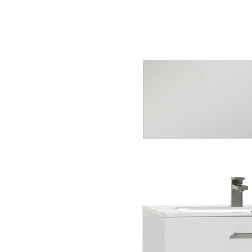 Tiger badkamermeubel Studio 80cm hoogglans wit met ronde RVS greep Tiger Badkamermeubel Studio 80cm Hoogglans Wit Met Ronde RVS Greep -Badkamerwinkel Voor Thuis 123 71