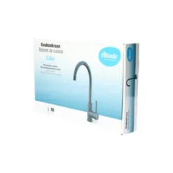 Atlantic Keukenkraan Colin Met Hendel Zwart -Badkamerwinkel Voor Thuis 123 7132