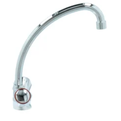 Handson Keukenkraan Thomas 2-knops Chroom Met Uitloop 235mm 5 Handson Keukenkraan Thomas 2-knops Chroom Met Uitloop 235mm -Badkamerwinkel Voor Thuis 123 7140