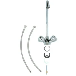 Handson Keukenkraan Thomas 2-knops Chroom Met Uitloop 235mm 10 Handson Keukenkraan Thomas 2-knops Chroom Met Uitloop 235mm -Badkamerwinkel Voor Thuis 123 7145