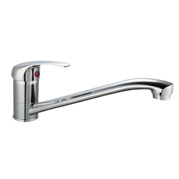 OK Keukenkraan met lage rechte uitloop en hendel Chroom OK Keukenkraan Met Lage Rechte Uitloop En Hendel Chroom -Badkamerwinkel Voor Thuis 123 7162