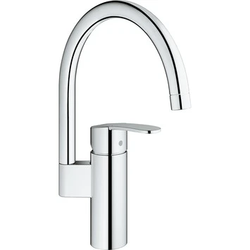 Grohe Keukenkraan Wave Cosmopolitan met Hendel en C-uitloop Chroom Grohe Keukenkraan Wave Cosmopolitan Met Hendel En C-uitloop Chroom -Badkamerwinkel Voor Thuis 123 7210