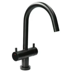 Atlantic Keukenkraan Adrian 2-knops Zwart -Badkamerwinkel Voor Thuis 123 7220