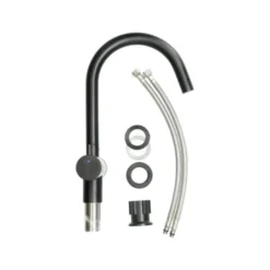 Atlantic Keukenkraan Adrian 2-knops Zwart -Badkamerwinkel Voor Thuis 123 7222