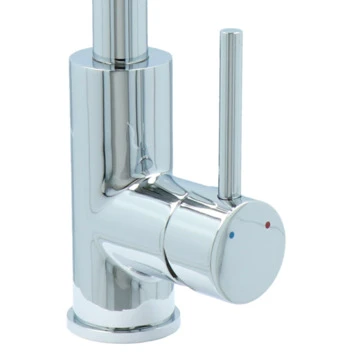 Handson keukenkraan Olivier met hendel chroom Handson Keukenkraan Olivier Met Hendel Chroom -Badkamerwinkel Voor Thuis 123 7233