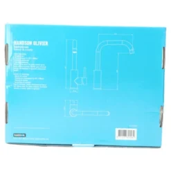 Handson Keukenkraan Olivier Met Hendel Chroom 11 Handson Keukenkraan Olivier Met Hendel Chroom -Badkamerwinkel Voor Thuis 123 7236