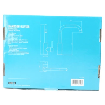 Handson keukenkraan Olivier met hendel chroom Handson Keukenkraan Olivier Met Hendel Chroom -Badkamerwinkel Voor Thuis 123 7236