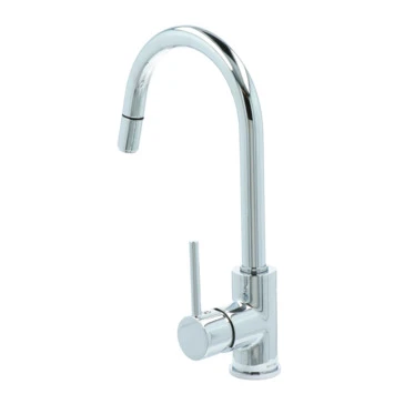 Atlantic keukenkraan Jeremy met hendel en uittrekbare sproeikop Chroom Atlantic Keukenkraan Jeremy Met Hendel En Uittrekbare Sproeikop Chroom -Badkamerwinkel Voor Thuis 123 7239