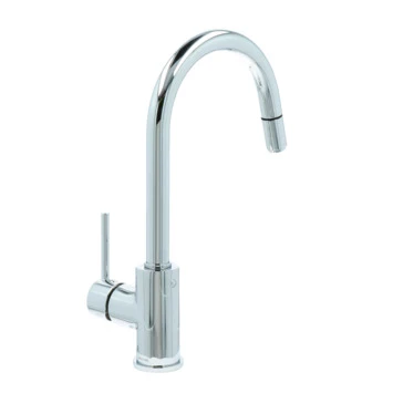 Atlantic keukenkraan Jeremy met hendel en uittrekbare sproeikop Chroom Atlantic Keukenkraan Jeremy Met Hendel En Uittrekbare Sproeikop Chroom -Badkamerwinkel Voor Thuis 123 7241