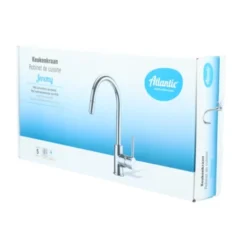 Atlantic Keukenkraan Jeremy Met Hendel En Uittrekbare Sproeikop Chroom 12 Atlantic Keukenkraan Jeremy Met Hendel En Uittrekbare Sproeikop Chroom -Badkamerwinkel Voor Thuis 123 7249