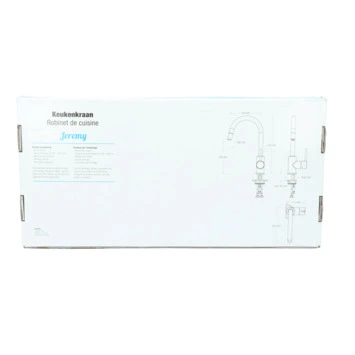 Atlantic keukenkraan Jeremy met hendel en uittrekbare sproeikop Chroom Atlantic Keukenkraan Jeremy Met Hendel En Uittrekbare Sproeikop Chroom -Badkamerwinkel Voor Thuis 123 7250