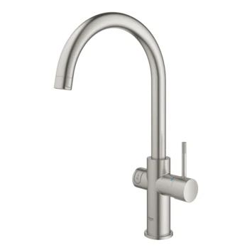 Grohe Red Compact keukenkraan met C-uitloop en 4 liter Kokend Water Boiler Supersteel Grohe Red Compact Keukenkraan Met C-uitloop En 4 Liter Kokend Water Boiler Supersteel -Badkamerwinkel Voor Thuis 123 7257