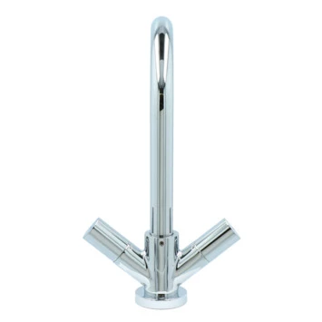 Aqualino Keukenkraan Fortore 2-knops Chroom Aqualino Keukenkraan Fortore 2-knops Chroom -Badkamerwinkel Voor Thuis 123 7294
