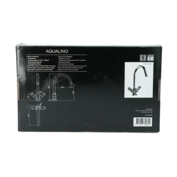 Aqualino Keukenkraan Fortore 2-knops Chroom Aqualino Keukenkraan Fortore 2-knops Chroom -Badkamerwinkel Voor Thuis 123 7301