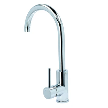 Atlantic keukenkraan Colin met hendel Chroom Atlantic Keukenkraan Colin Met Hendel Chroom -Badkamerwinkel Voor Thuis 123 7304