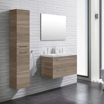 Atlantic kolomkast Sienna hout Atlantic Kolomkast Sienna Hout -Badkamerwinkel Voor Thuis 123 731