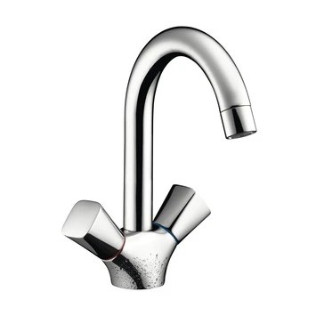 Hansgrohe Wastafelkraan MyCube 2-knops Chroom Hansgrohe Wastafelkraan MyCube 2-knops Chroom -Badkamerwinkel Voor Thuis 123 7340