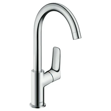 Hansgrohe Wastafelkraan MyCube met Hendel Chroom Hansgrohe Wastafelkraan MyCube Met Hendel Chroom -Badkamerwinkel Voor Thuis 123 7357