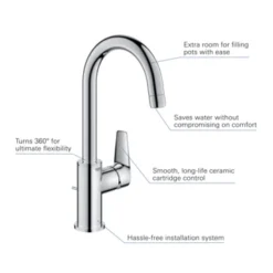 Grohe Wastafelkraan Start Edge L-size QuickFixchroom 4 Grohe Wastafelkraan Start Edge L-size QuickFixchroom -Badkamerwinkel Voor Thuis 123 7414
