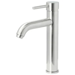 Atlantic Wastafelkraan Spencer Met Hendel RVS