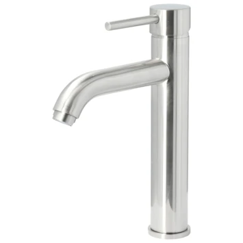 Atlantic wastafelkraan Spencer met hendel RVS Atlantic Wastafelkraan Spencer Met Hendel RVS -Badkamerwinkel Voor Thuis 123 7453