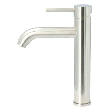 Atlantic wastafelkraan Spencer met hendel RVS Atlantic Wastafelkraan Spencer Met Hendel RVS -Badkamerwinkel Voor Thuis 123 7454