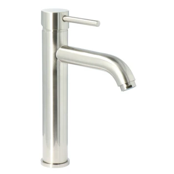 Atlantic wastafelkraan Spencer met hendel RVS Atlantic Wastafelkraan Spencer Met Hendel RVS -Badkamerwinkel Voor Thuis 123 7459