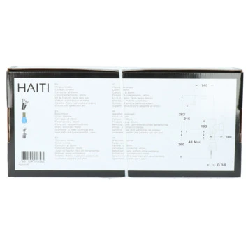 Absolut wastafelkraan Haiti met hendel en pop-up afvoerplug Chroom Absolut Wastafelkraan Haiti Met Hendel En Pop-up Afvoerplug Chroom -Badkamerwinkel Voor Thuis 123 7494