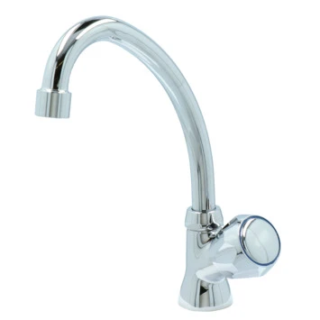 Handson Fonteinkraan Thomas C-uitloop met Draaiknop Chroom Handson Fonteinkraan Thomas C-uitloop Met Draaiknop Chroom -Badkamerwinkel Voor Thuis 123 7504