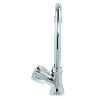 Handson Fonteinkraan Thomas C-uitloop met Draaiknop Chroom Handson Fonteinkraan Thomas C-uitloop Met Draaiknop Chroom -Badkamerwinkel Voor Thuis 123 7507