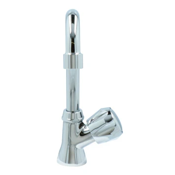 Handson Fonteinkraan Thomas C-uitloop met Draaiknop Chroom Handson Fonteinkraan Thomas C-uitloop Met Draaiknop Chroom -Badkamerwinkel Voor Thuis 123 7511