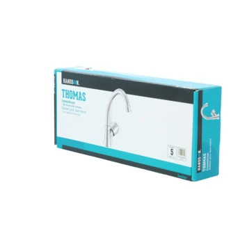 Handson Fonteinkraan Thomas C-uitloop met Draaiknop Chroom Handson Fonteinkraan Thomas C-uitloop Met Draaiknop Chroom -Badkamerwinkel Voor Thuis 123 7514