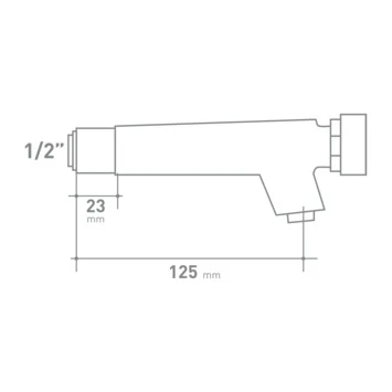 Van Marcke Fonteinkraan Lock met Drukknop Chroom Van Marcke Fonteinkraan Lock Met Drukknop Chroom -Badkamerwinkel Voor Thuis 123 7521