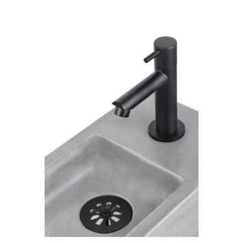 Differnz fonteinkraan recht mat zwart Differnz Fonteinkraan Recht Mat Zwart -Badkamerwinkel Voor Thuis 123 7528