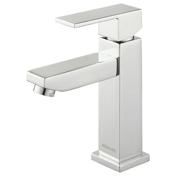 Aqualino Fonteinkraan Panaro met Hendel Chroom Aqualino Fonteinkraan Panaro Met Hendel Chroom -Badkamerwinkel Voor Thuis 123 7532