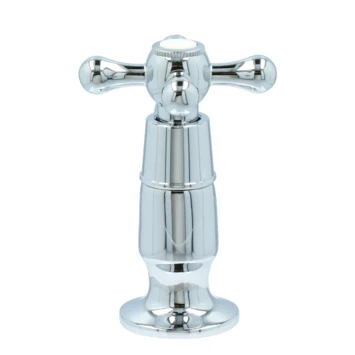 Handson Fonteinkraan Louise met Draaiknop Chroom Handson Fonteinkraan Louise Met Draaiknop Chroom -Badkamerwinkel Voor Thuis 123 7536