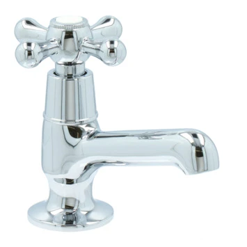 Handson Fonteinkraan Louise met Draaiknop Chroom Handson Fonteinkraan Louise Met Draaiknop Chroom -Badkamerwinkel Voor Thuis 123 7539