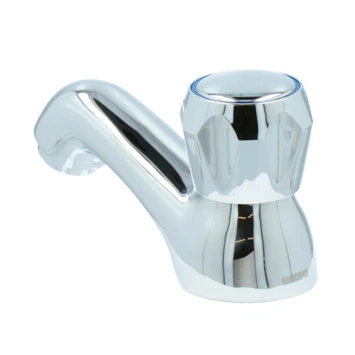 Handson Fonteinkraan Thomas lage uitloop met Draaiknop Chroom Handson Fonteinkraan Thomas Lage Uitloop Met Draaiknop Chroom -Badkamerwinkel Voor Thuis 123 7549