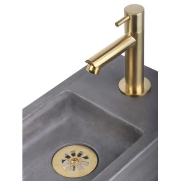 Differnz fonteinkraan recht mat goud Differnz Fonteinkraan Recht Mat Goud -Badkamerwinkel Voor Thuis 123 7571