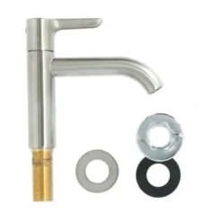 Atlantic Fonteinkraan Riley Met Hendel RVS 8 Atlantic Fonteinkraan Riley Met Hendel RVS -Badkamerwinkel Voor Thuis 123 7605