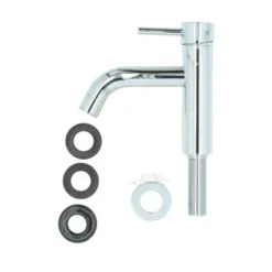 Handson Fonteinkraan Oscar Met Hendel Chroom 9 Handson Fonteinkraan Oscar Met Hendel Chroom -Badkamerwinkel Voor Thuis 123 7619