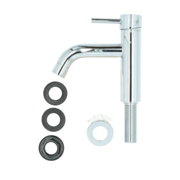 Handson Fonteinkraan Oscar met Hendel Chroom Handson Fonteinkraan Oscar Met Hendel Chroom -Badkamerwinkel Voor Thuis 123 7619