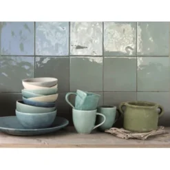 Wandtegel Sava Blauw 13x13 Cm 1m² 2 Wandtegel Sava Blauw 13x13 Cm 1m² -Badkamerwinkel Voor Thuis 123 7641