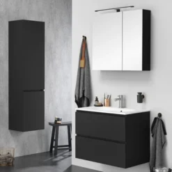 Tiger Kolomkast Karlo Zwart Mat 3 Tiger Kolomkast Karlo Zwart Mat -Badkamerwinkel Voor Thuis 123 769