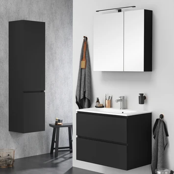 Tiger Kolomkast Karlo Zwart Mat Tiger Kolomkast Karlo Zwart Mat -Badkamerwinkel Voor Thuis 123 769