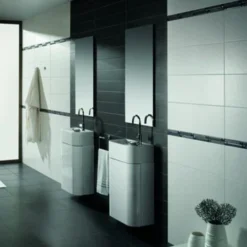 Wandtegel Mat Wit 25x40 Cm 1,4 M² -Badkamerwinkel Voor Thuis 123 7717