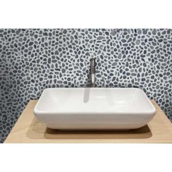 Nature Stone Pebble Antraciet 30x30 cm 1 m² Nature Stone Pebble Antraciet 30x30 Cm 1 M² -Badkamerwinkel Voor Thuis 123 7790