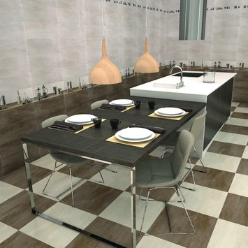 Wandtegel Unika Marron 20x60 cm 1,08 m² Wandtegel Unika Marron 20x60 Cm 1,08 M² -Badkamerwinkel Voor Thuis 123 7808