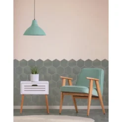 Wandtegel Odensa Mint Groen 14x16 Cm 0,5m² 2 Wandtegel Odensa Mint Groen 14x16 Cm 0,5m² -Badkamerwinkel Voor Thuis 123 7816